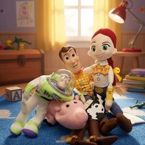 Toy Story Character Plush Trio